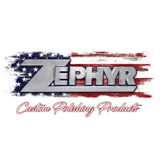 Zephyr 3 White Cotton Muslin 40-Ply Buffing Wheel