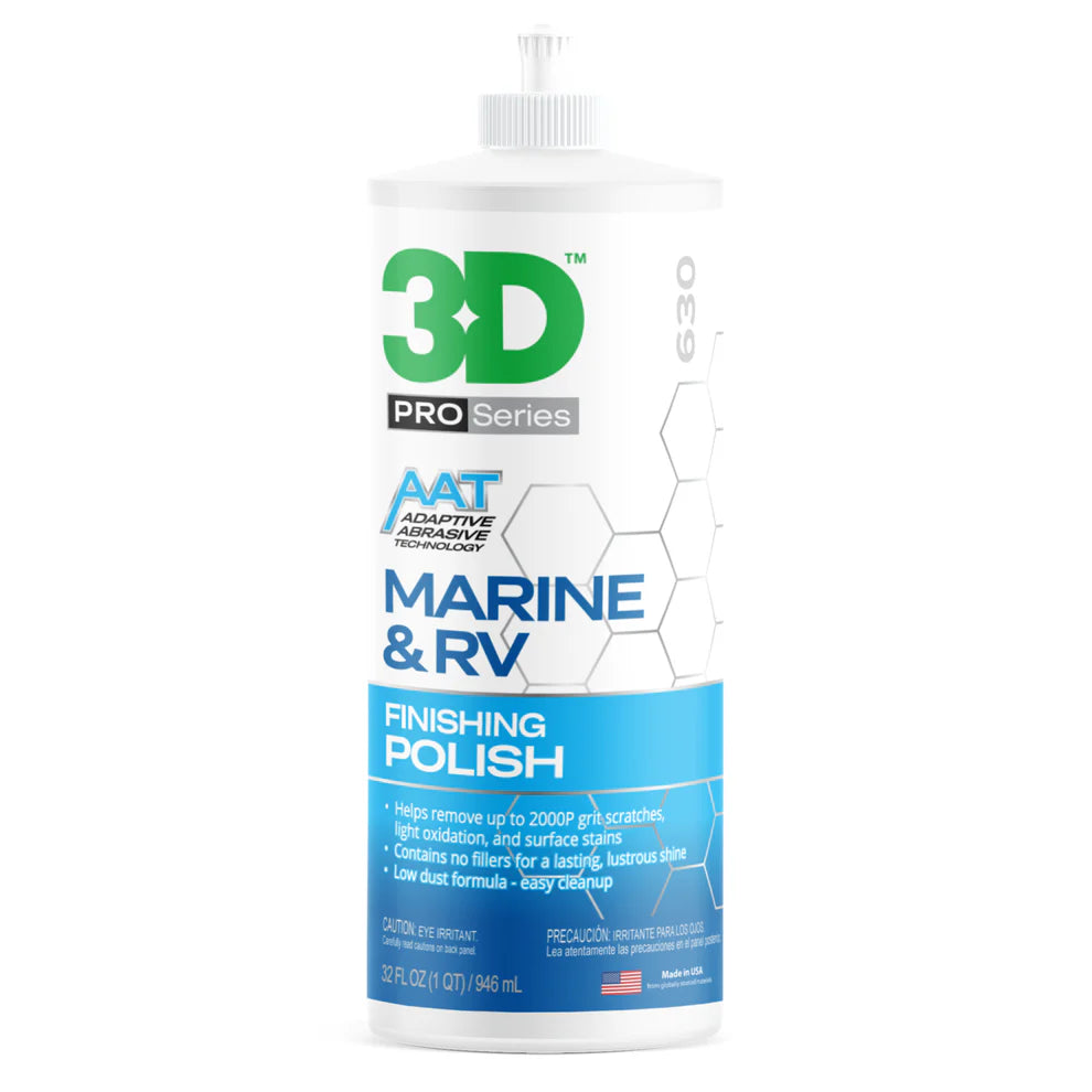 3D Marine & RV Finishing Polish 32oz - CARZILLA.CA