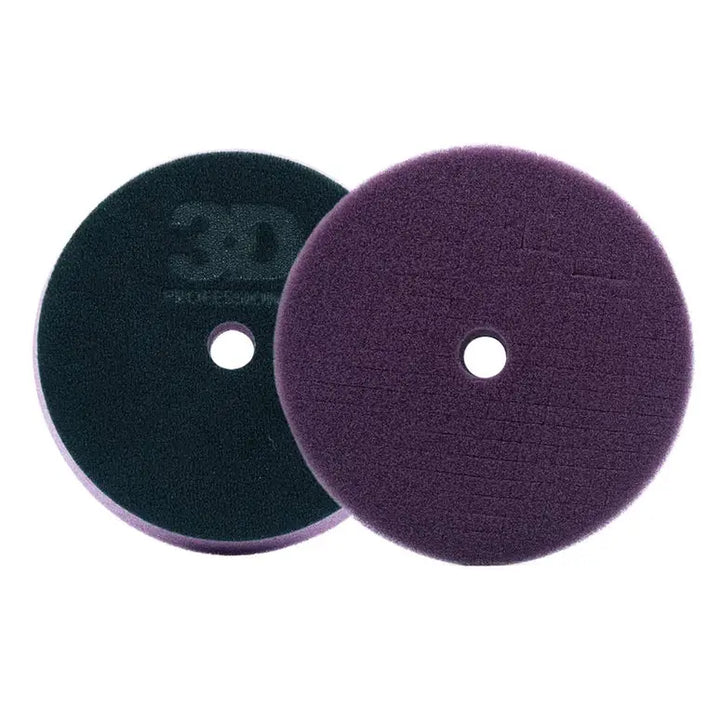 3D Dark Purple Spider-Cut Foam Heavy Cutting Pad - CARZILLA.CA