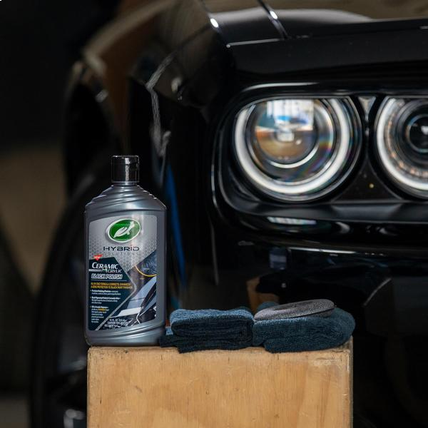 Turtle Wax HS Ceramic Acrylic Black Polish 14oz - CARZILLA.CA