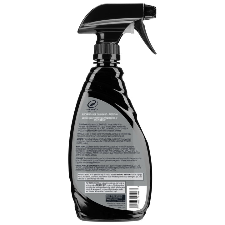 Turtle Wax HS Ceramic Acrylic Black Wax Spray 16oz - CARZILLA.CA