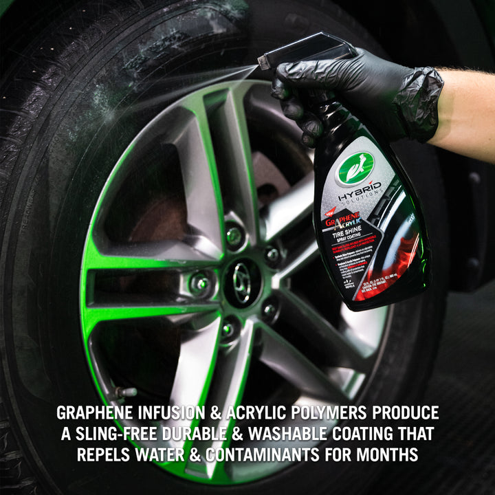 Turtle Hybrid Solutions Graphene Acrylic Tire Shine 23oz - CARZILLA.CA