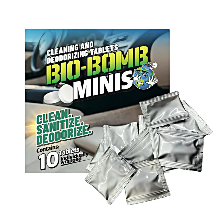 Bio Bomb Minis Cleaning and Deodorizing Tablets - CARZILLA.CA