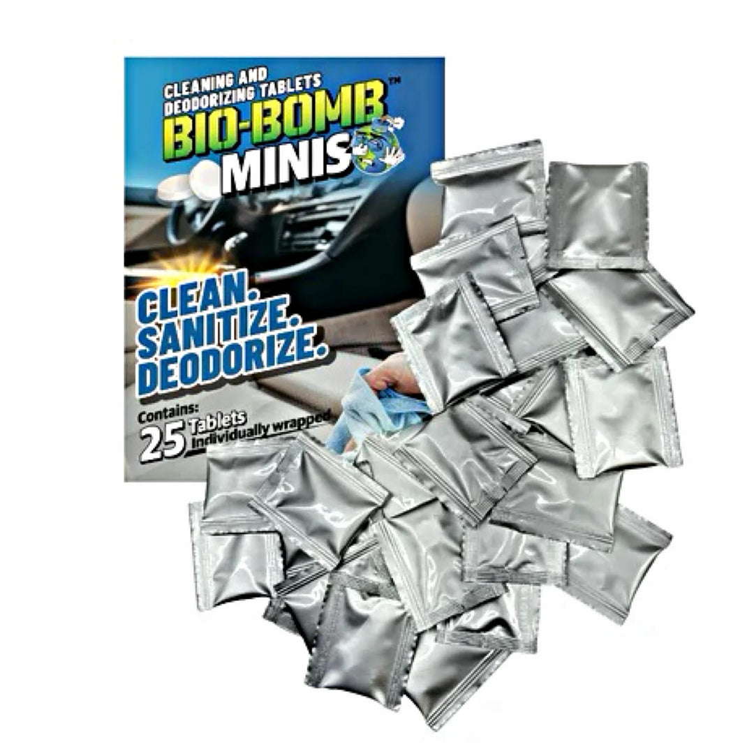 Bio Bomb Minis Cleaning and Deodorizing Tablets - CARZILLA.CA