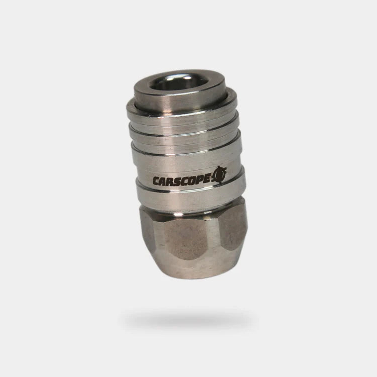 Carscope Push-lock 1/4" 304 Stainless Coupler Female - CARZILLA.CA