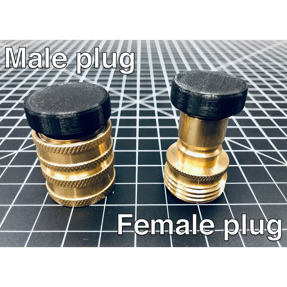 DribbleStopper 3/4" Garden Hose Plug (Female) - CARZILLA.CA