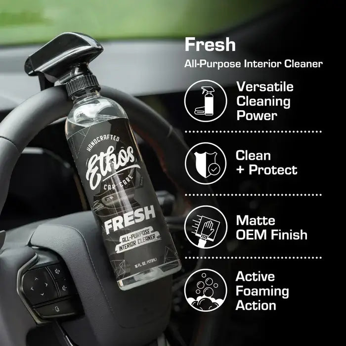 Ethos FRESH Car Interior Cleaner Protection 16oz - CARZILLA.CA