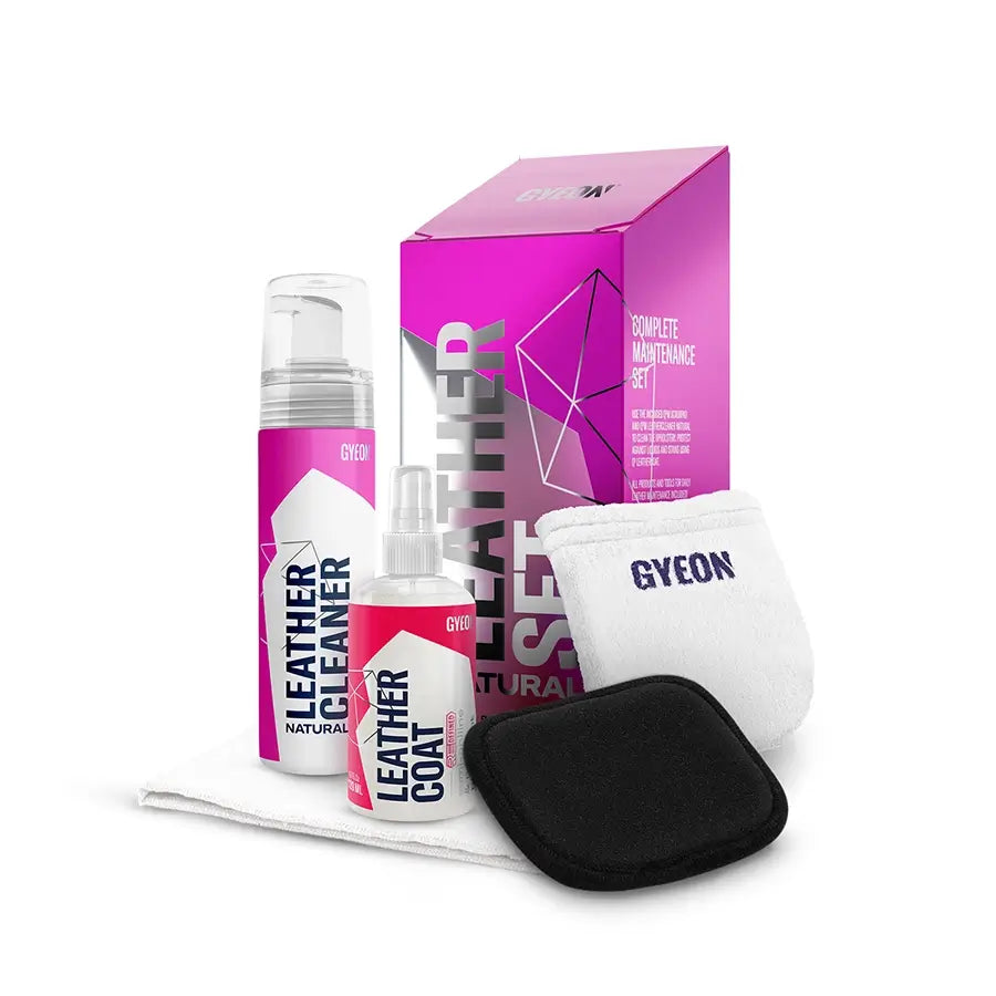 GYEON Q²M Leather Set Natural - CARZILLA.CA