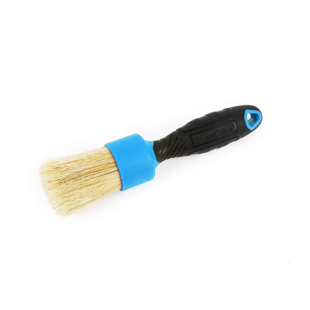 Maxshine Natural Boar's Hair Detailing Stubby Brush