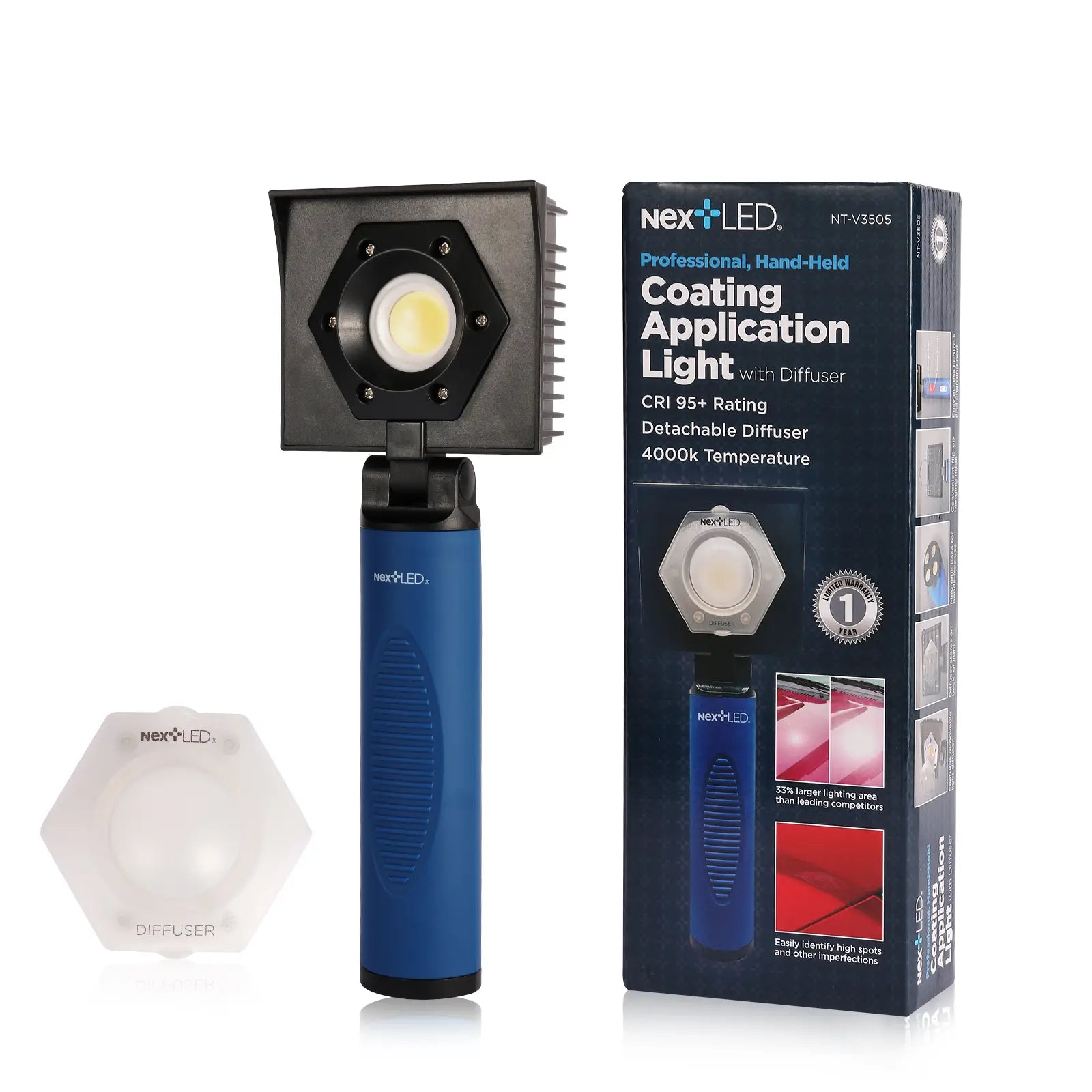 NextLED Professional Coating Application Light with Diffuser NT-V3505