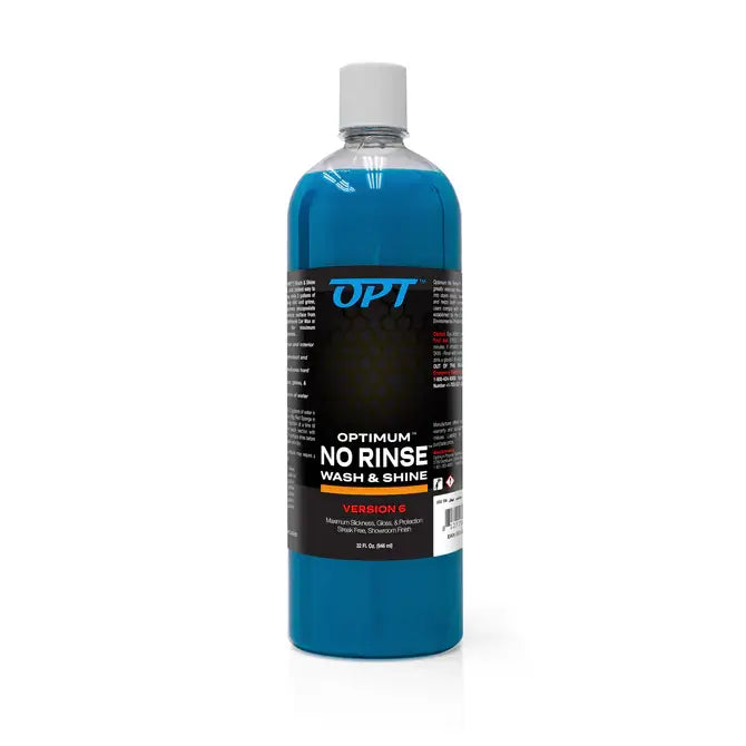 O-（オー） F16　Indigo-Rinse- Optimum ONR No Rinse Wash and Shine 32oz Rev6 | CARZILLA