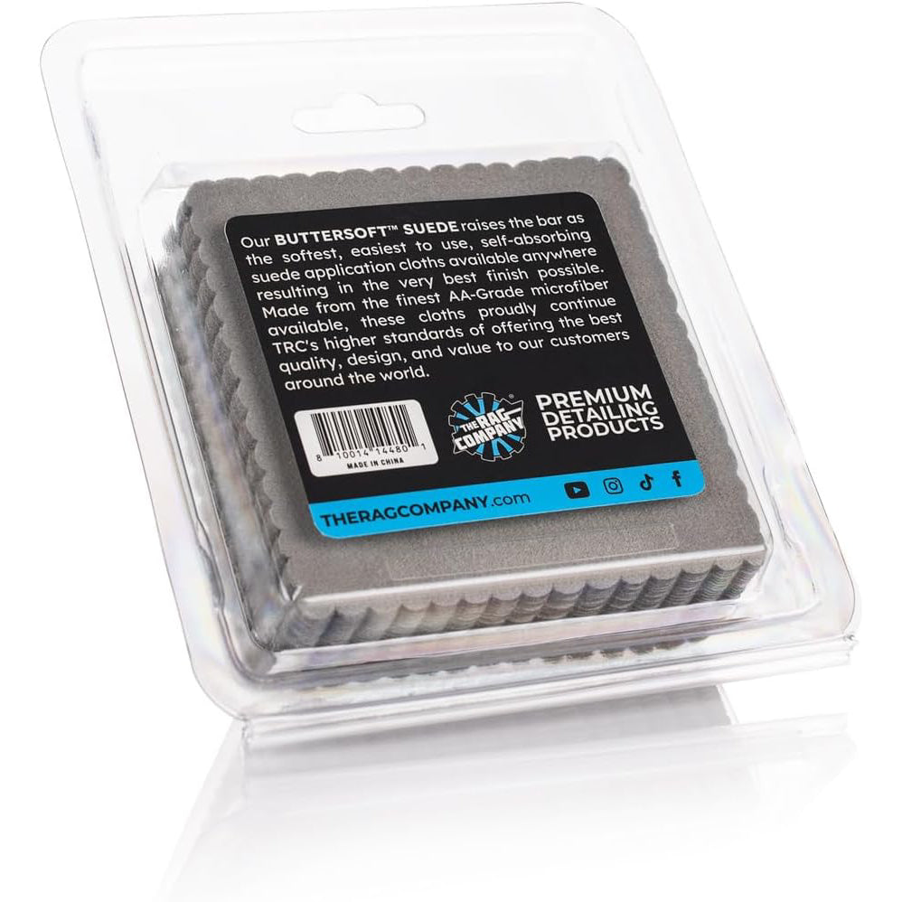 The Rag Company Buttersoft Suede Cloths 10x10cm (40 Pack) - CARZILLA.CA