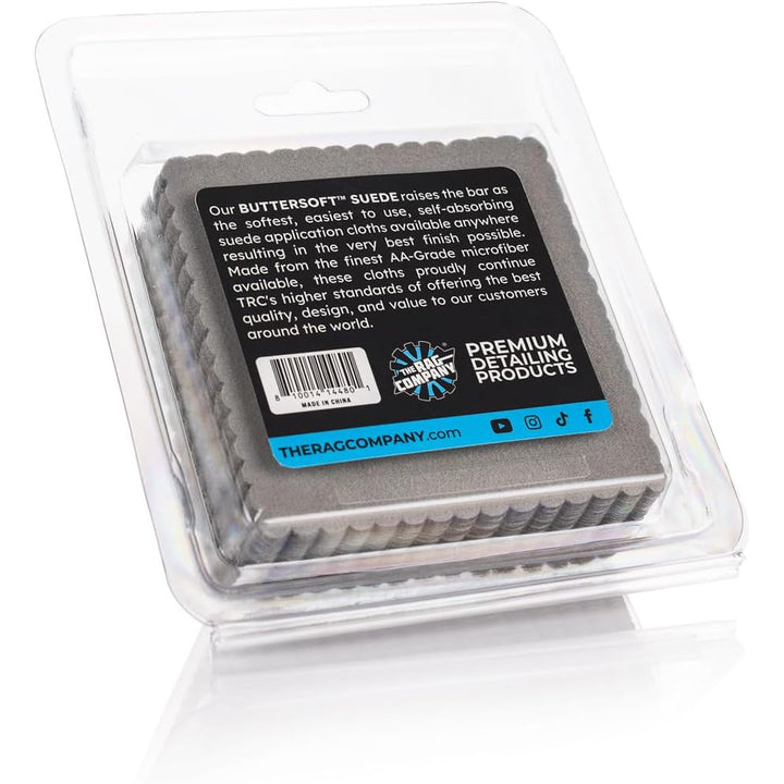 The Rag Company Buttersoft Suede Cloths 10x10cm (40 Pack) - CARZILLA.CA
