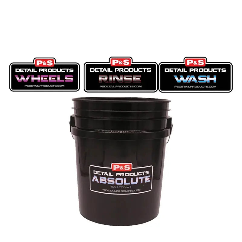 CAR Vehicle Detailing Bucket & Spray Bottle Sticker Label Decal Kit CAR Vehicle Detailing Bucket & Spray Bottle Sticker Label Decal Kit