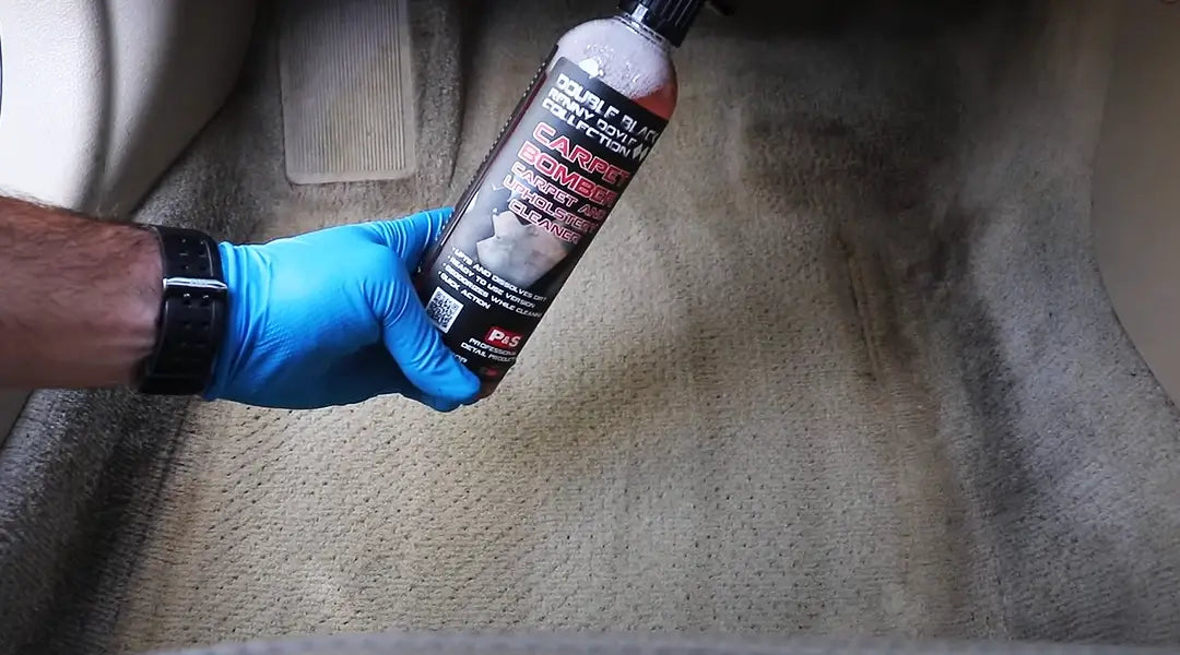 P&S carpet bomber cleaning cloth seats and convertible tops.