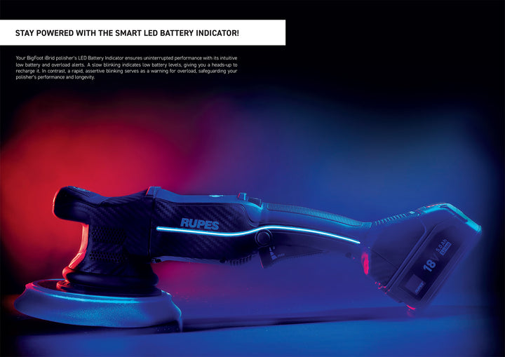 RUPES Bigfoot iBrid Polisher HLR15 Kit - CARZILLA.CA