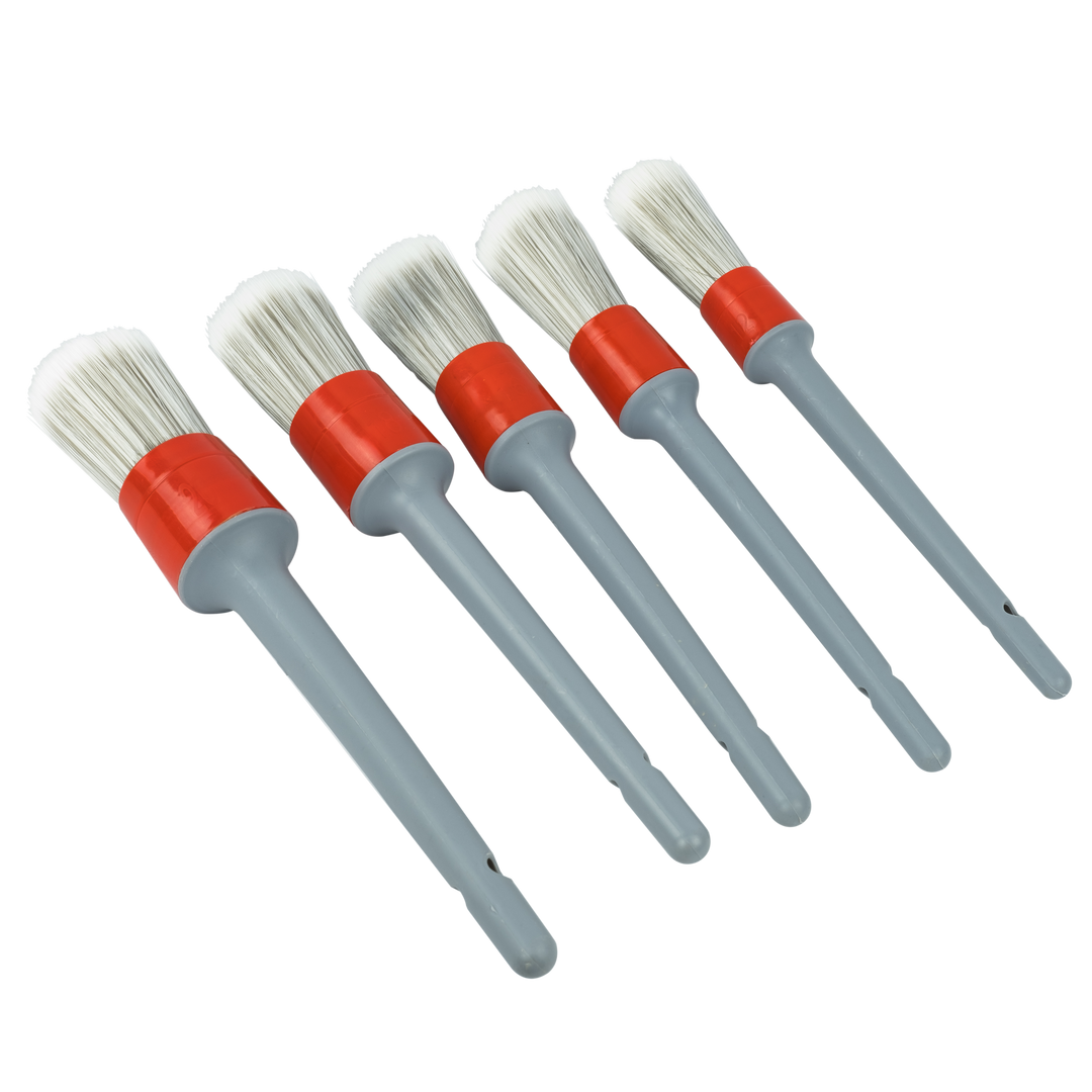POPO Essentials Soft Detailing Brush Set (High Density, Split-End Fibers) - CARZILLA.CA