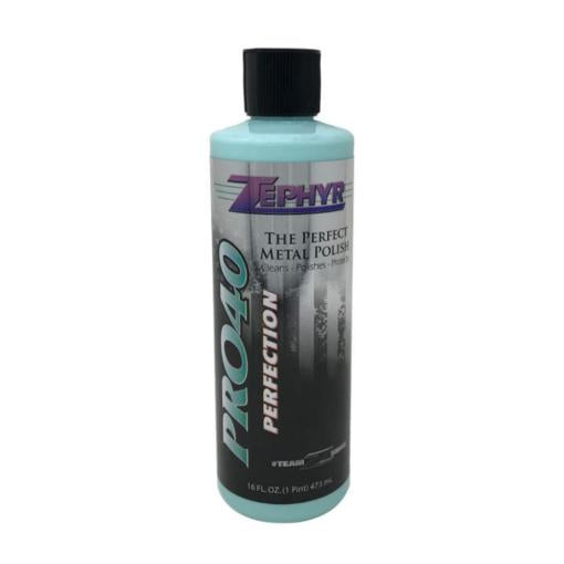 Zephyr Pro40 Perfection Metal Polish 16oz - CARZILLA