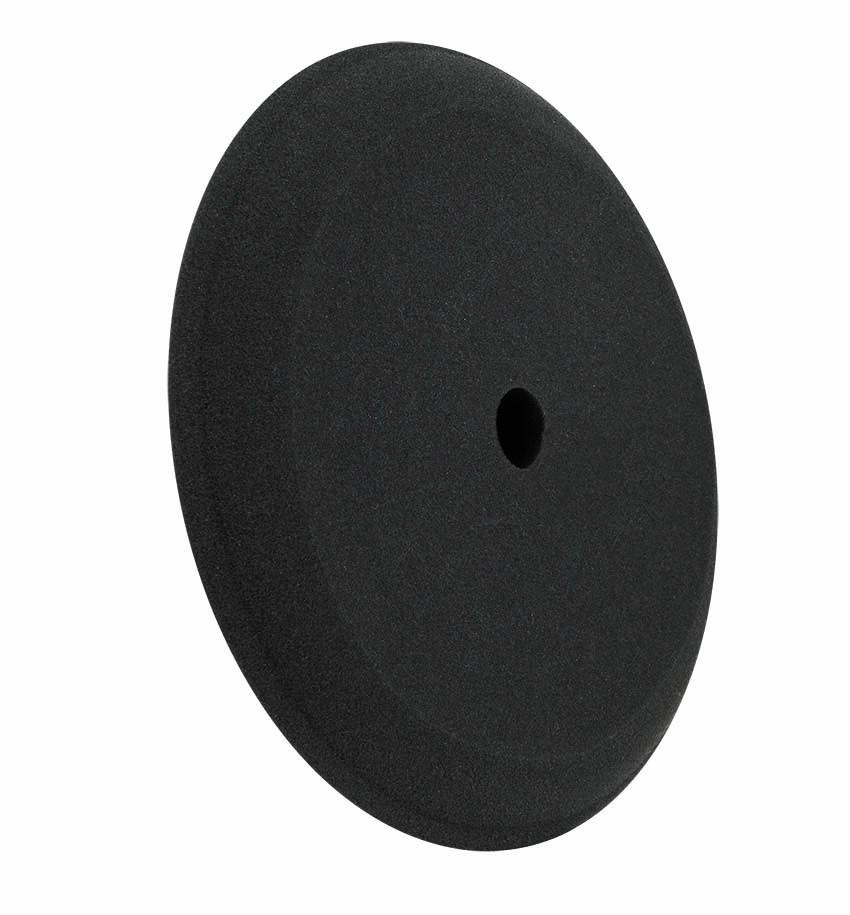 9" (7" Hook&Loop Surface) Buff and Shine Black Finishing Pad, Contour Edge - CARZILLA.CA