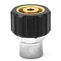 Pressure Washer Twist Type Connector Coupler – 22mm Female X 1/4 NPT With 14mm Stem