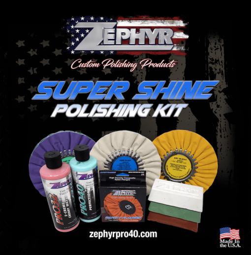 Super Shine 'X' Polishing Kit - Zephyr Polishes