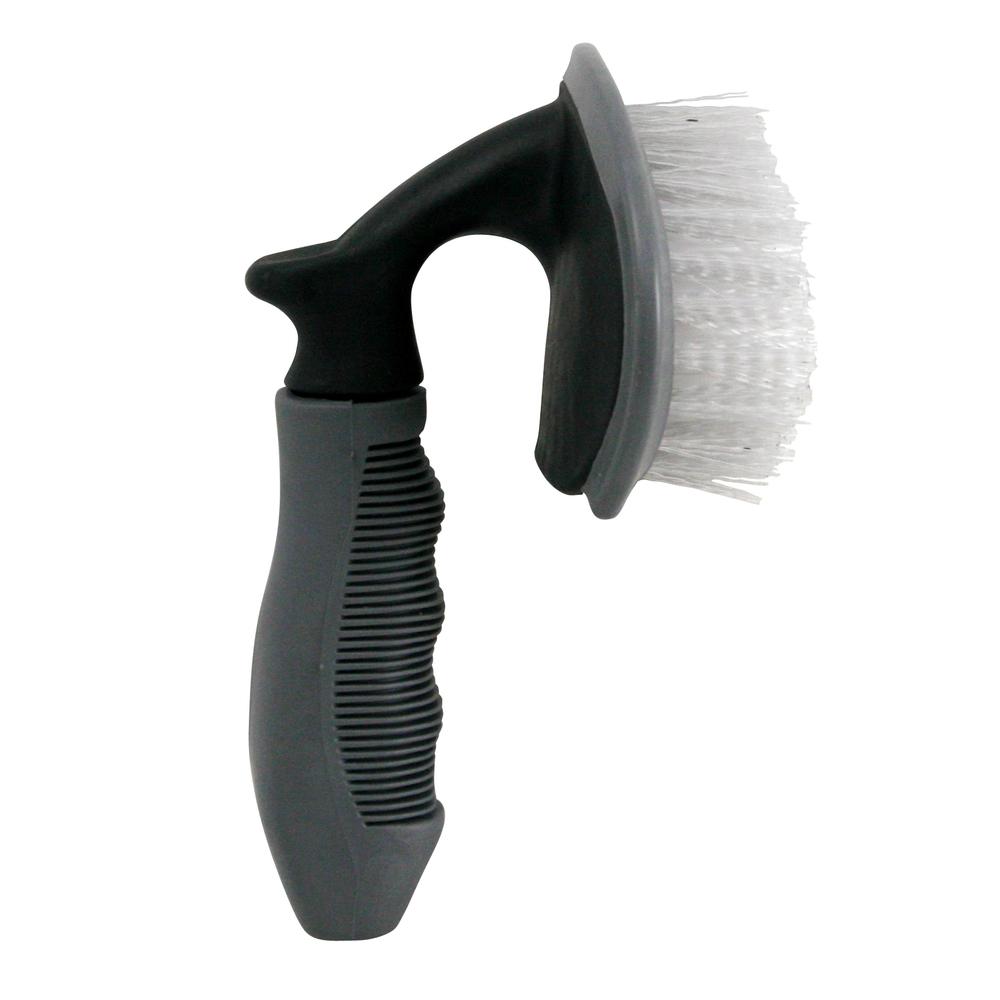 Carrand Contour Tire Brush w/ handle - CARZILLA.CA