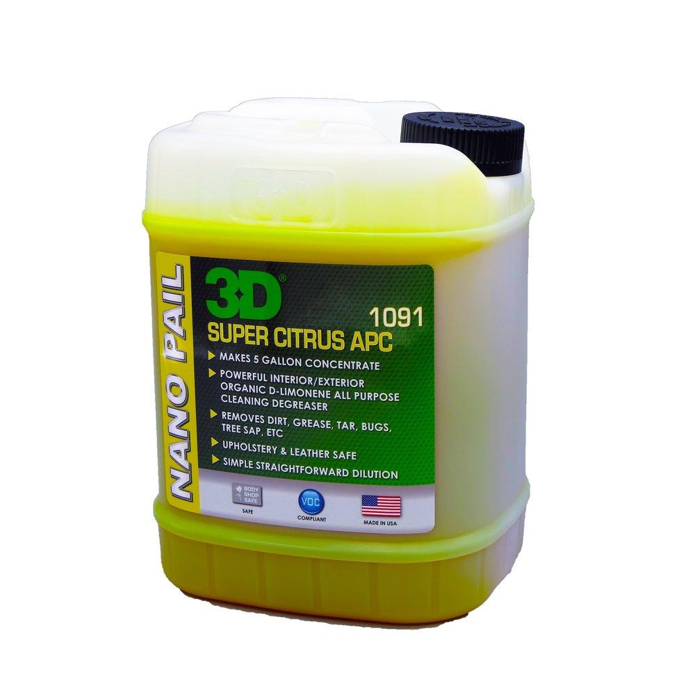 3D NANO DRUM - Citrus All Purpose Cleaner 128oz - CARZILLA.CA