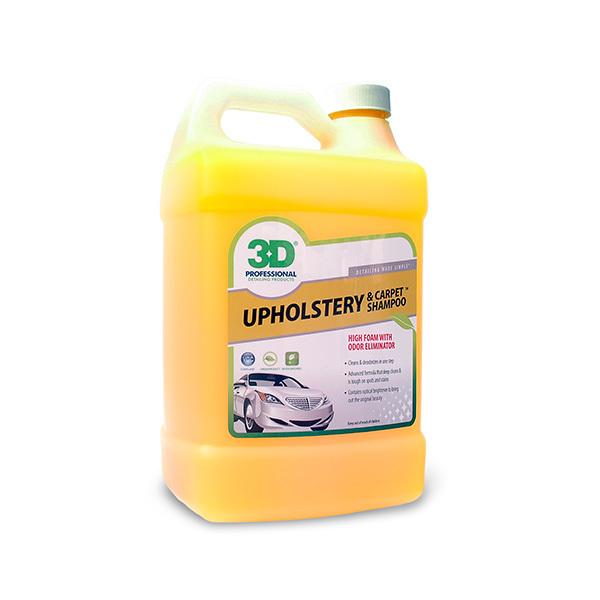 3D Upholstery & Carpet Shampoo 128oz - CARZILLA.CA