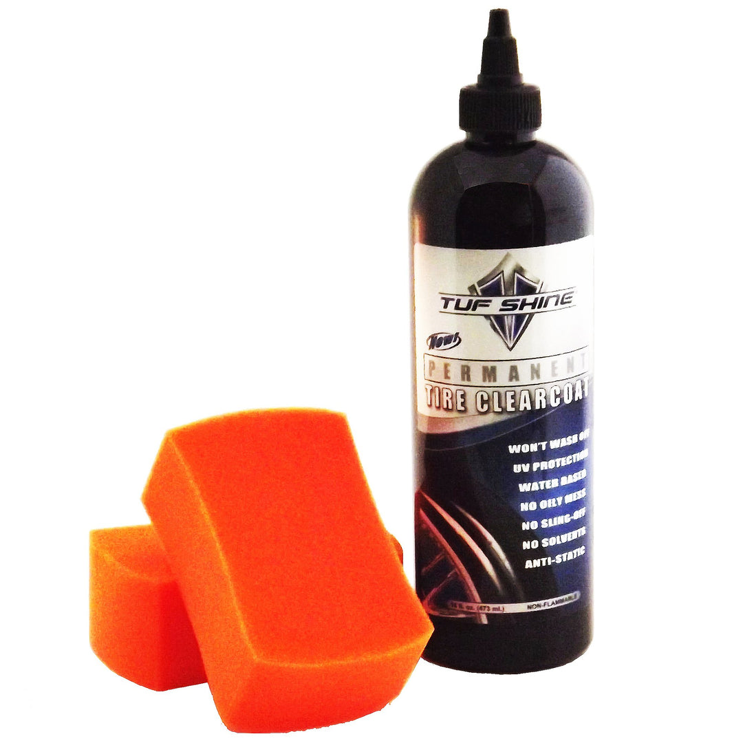TUFSHINE Tire ClearCoat (6oz, 16oz) - CARZILLA