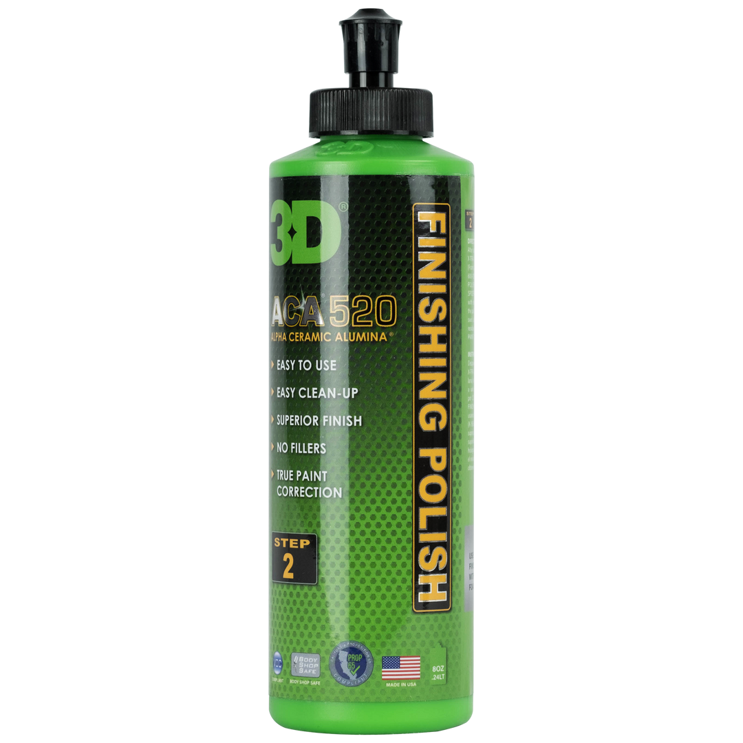 3D ACA 520 Finishing Polish 8oz - CARZILLA.CA
