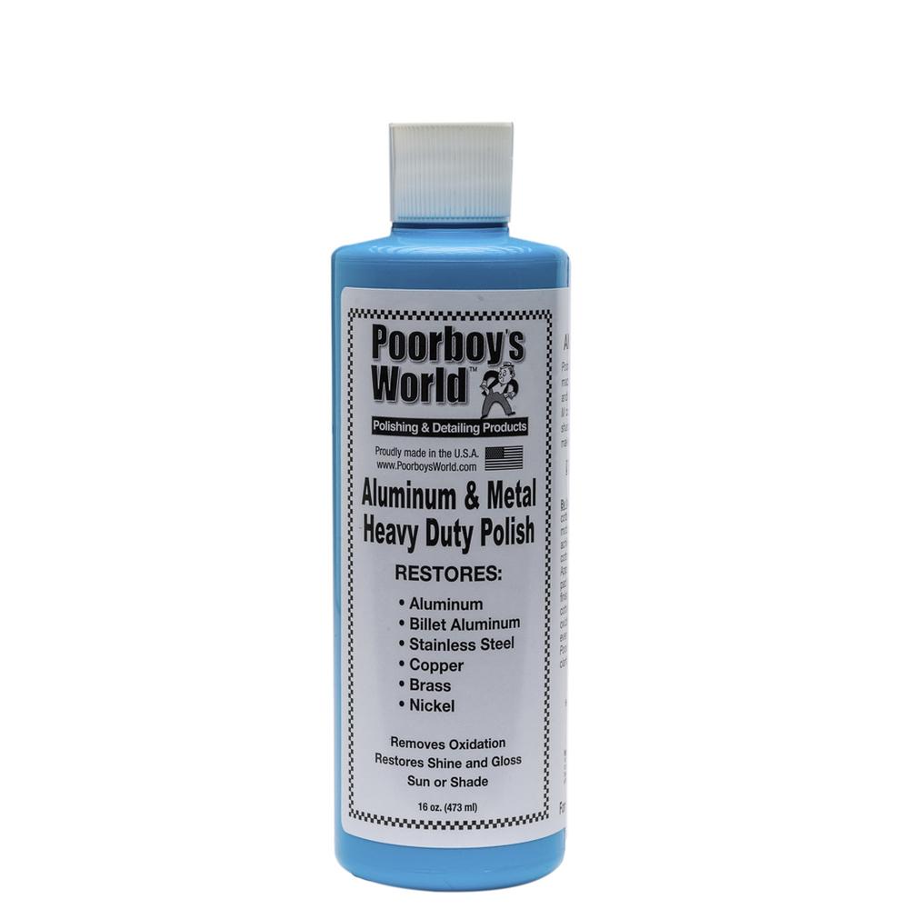 Poorboy's World HD Aluminum & Metal Polish 16oz - CARZILLA.CA