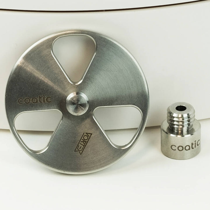 Coatic Vortex 1" 25mm Titanium Backing Plate for PXE80, iBrid Nano - CARZILLA.CA