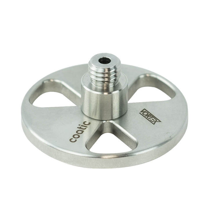 Coatic Vortex 1" 25mm Titanium Backing Plate for PXE80, iBrid Nano - CARZILLA.CA