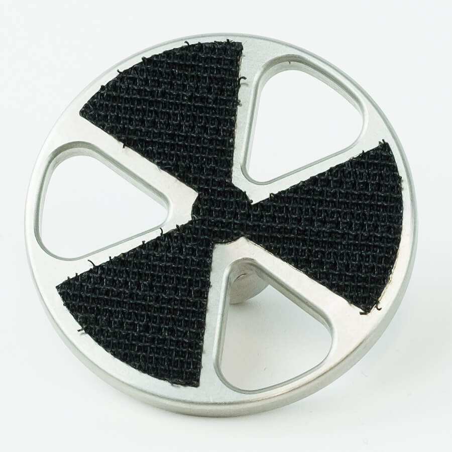 Coatic Vortex 1" 25mm Titanium Backing Plate for PXE80, iBrid Nano - CARZILLA.CA