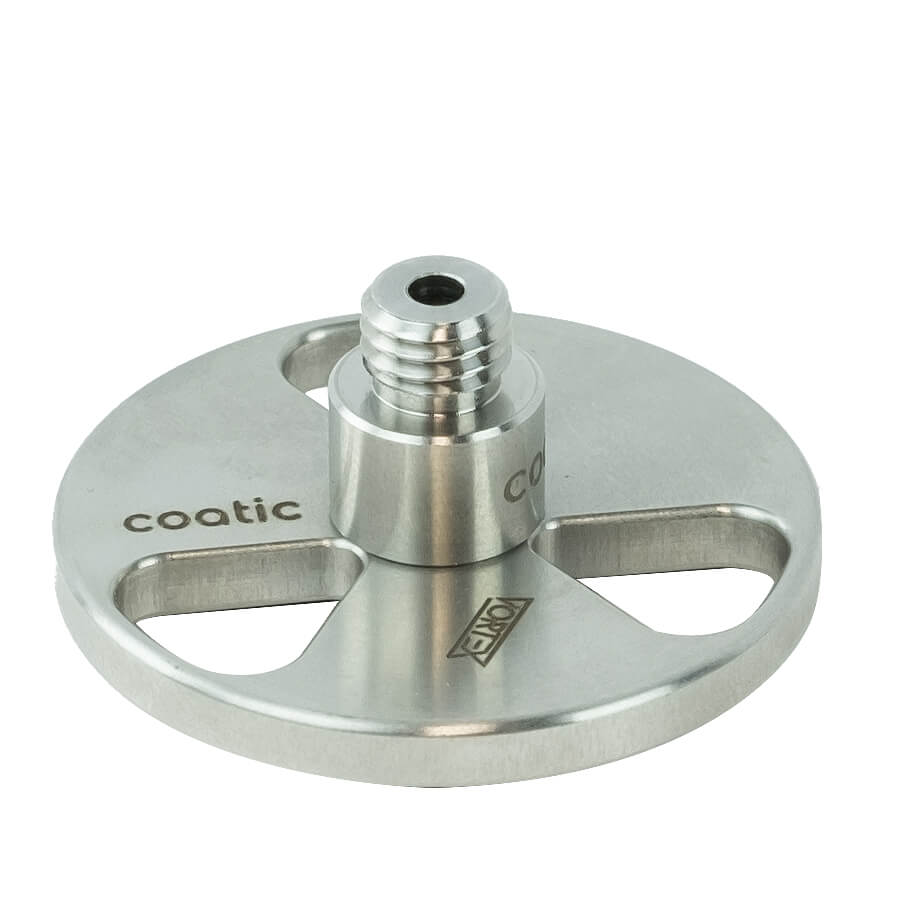 Coatic Vortex 1" 25mm Titanium Backing Plate for PXE80, iBrid Nano - CARZILLA.CA