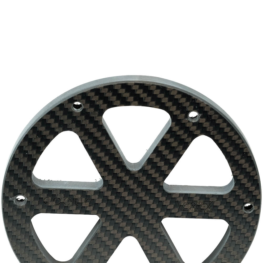 Coatic Vortex 5 Inch Carbon Fiber Backing Plate Flex XFE XCE - CARZILLA.CA