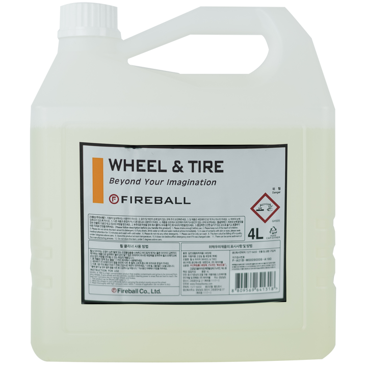 Fireball Wheel & Tire Cleaner 4L - CARZILLA.CA