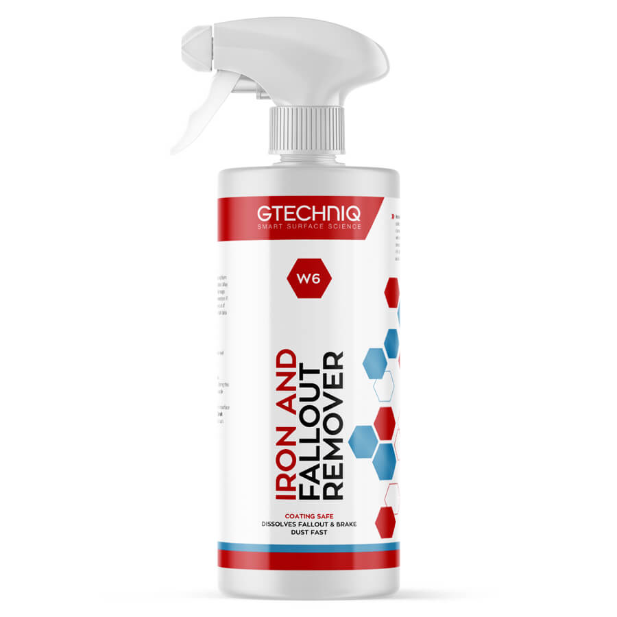 GTechniq W6 Iron and General Fallout Remover 500ml - CARZILLA.CA