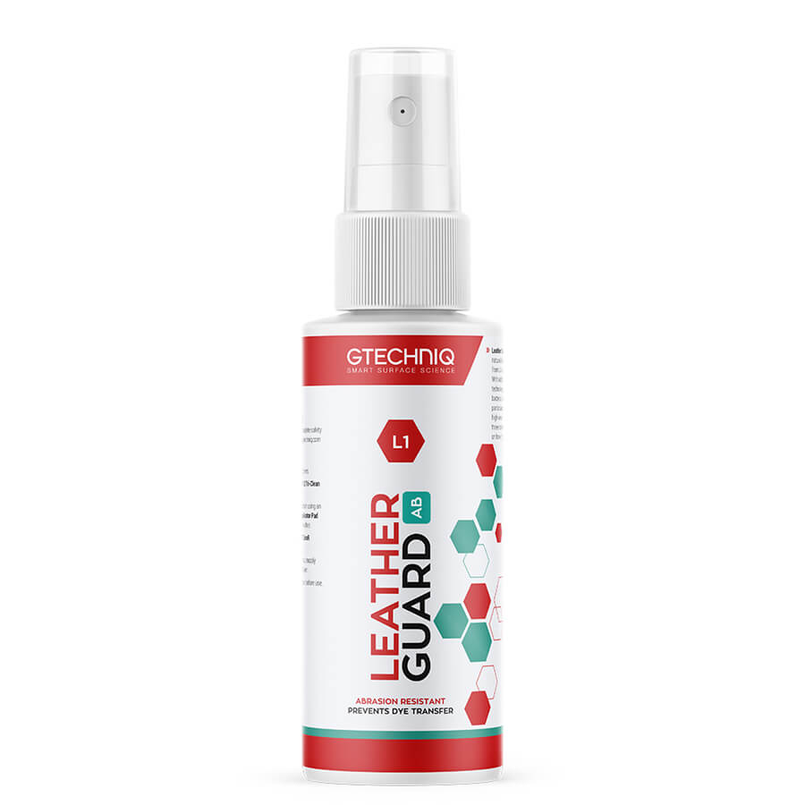 Gtechniq L1 Leather Guard Anti Bacterial 100ml, 500ml (AB) - CARZILLA.CA