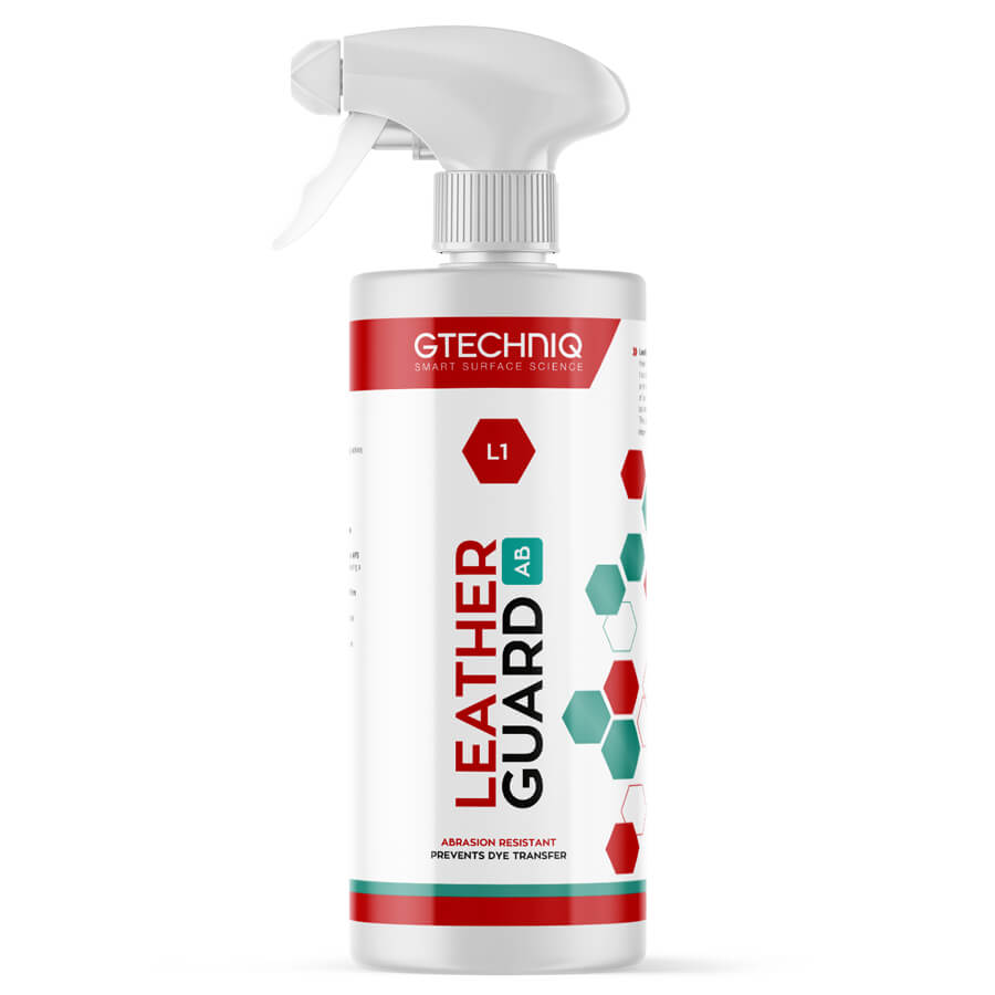 Gtechniq L1 Leather Guard Anti Bacterial 100ml, 500ml (AB) - CARZILLA.CA