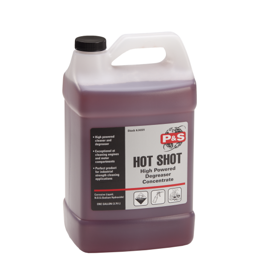 P&S Hot Shot High Power Degreaser Concentrate 128oz - CARZILLA