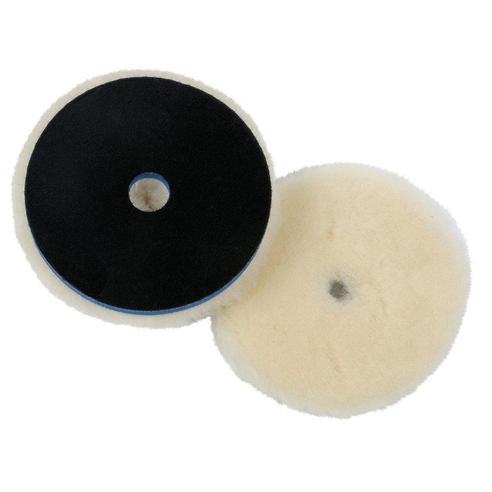 Lake Country 5.25" Low Lint Lambswool Pad w/ Foam Interface - CARZILLA.CA