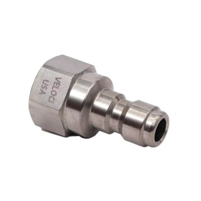 MTM Prima Stainless QC Plug 1/4 FPT 56.0079 - CARZILLA.CA