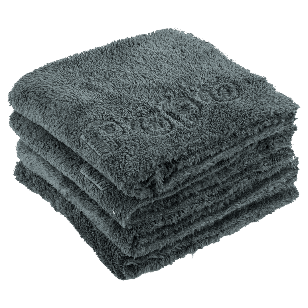 Detail Popo Charcoal Blanket Edgeless 350 GSM - CARZILLA.CA