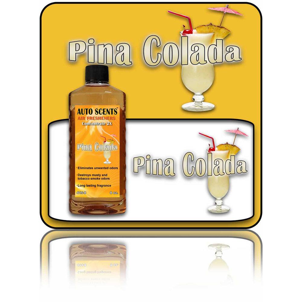 Pina Colada Air Freshener Concentrate 8oz - CARZILLA.CA