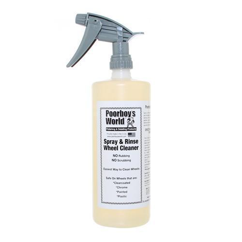 Poorboy's World Spray & Rinse Wheel Cleaner 32oz - CARZILLA.CA