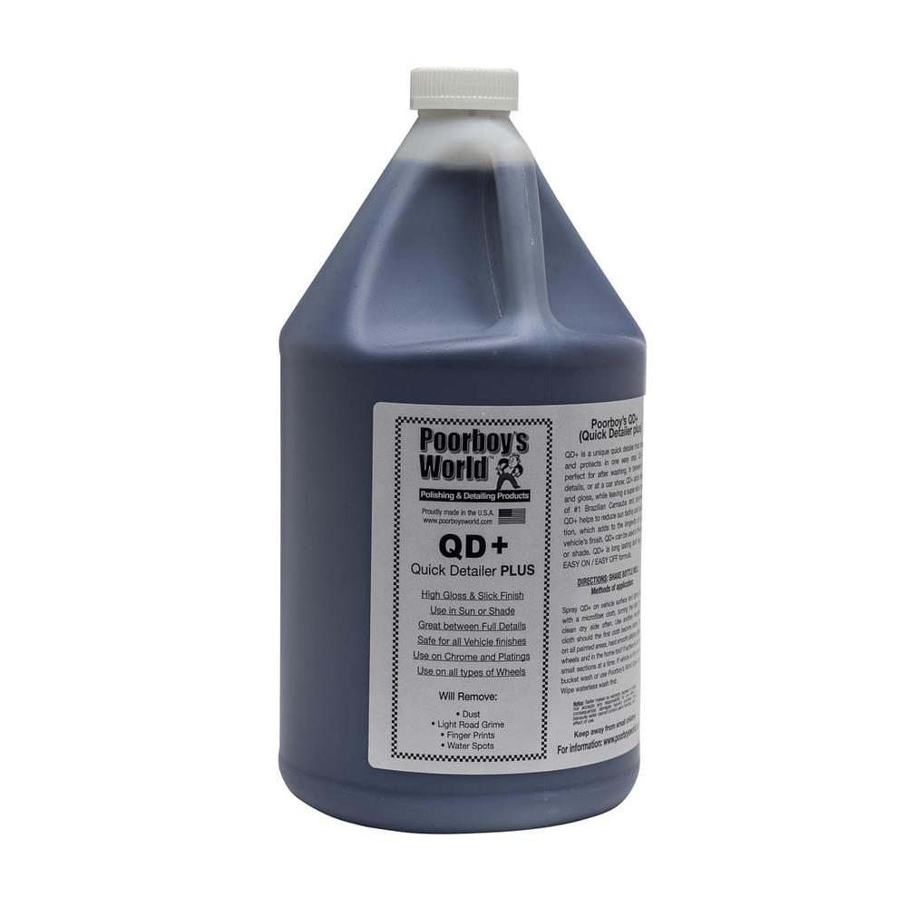 Poorboy's World QD+ Quick Detailer Plus 16oz, 32oz, 128oz - CARZILLA.CA