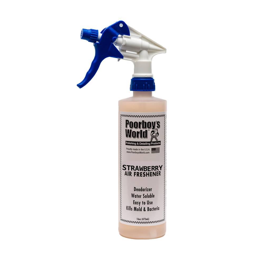 Poorboy's World Air Freshener/Deodorizer 16oz (Strawberry) - CARZILLA.CA
