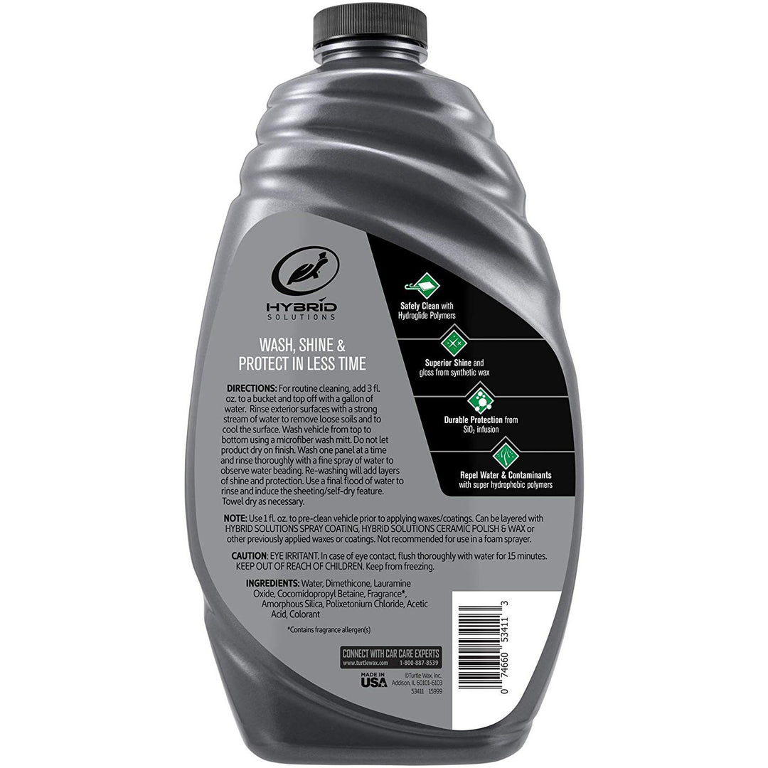 Turtle Wax HS Wash & Wax 48oz - CARZILLA.CA