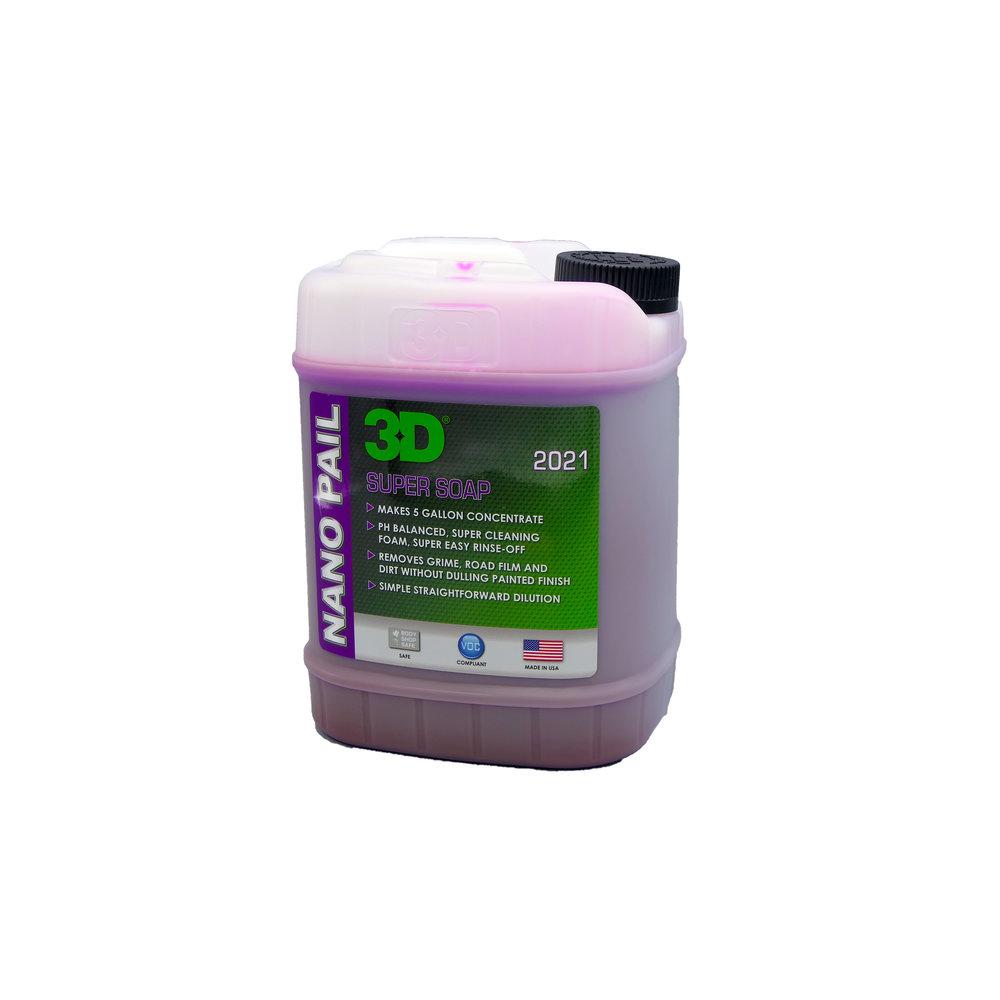 3D NANO PAIL - Super Soap 64oz - CARZILLA.CA